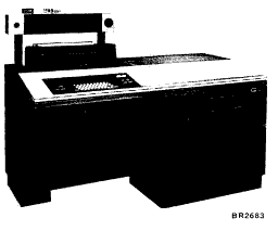 picture of CPU and console of IBM 1130